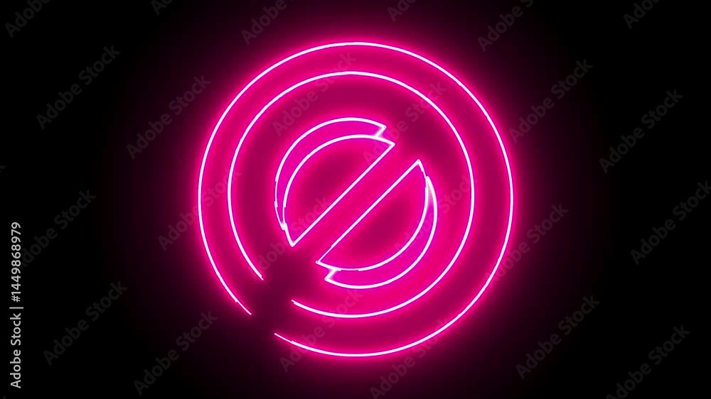  Multimedia Icon Collection neon animation