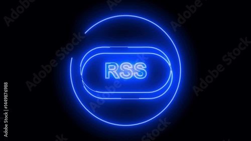  Multimedia Icon Collection neon animation