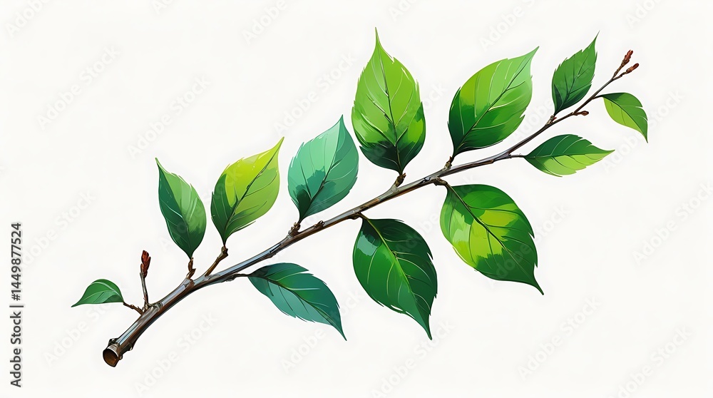 Botanical watercolor of eucalyptus branches and tropical foliage, isolated on white for elegant nature design.
Botanical watercolor of eucalyptus branches and tropical foliage, isolated on white for elegant nature design.