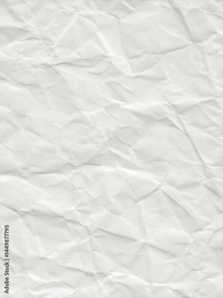 A plain white paper background with a subtle grainy texture, capturing the natural fiber details and slight imperfections for an organic, realistic appearance. Perfect for art mockups, presentations, 