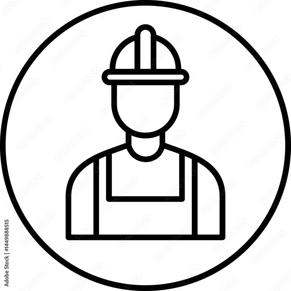 Worker Profile Icon Worker Profile Icon