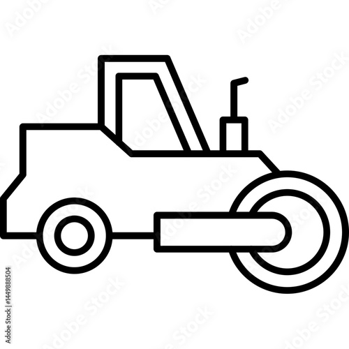 Asphalt Roller Icon
