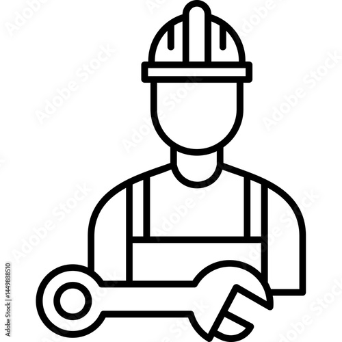 Labourer Emblem Icon