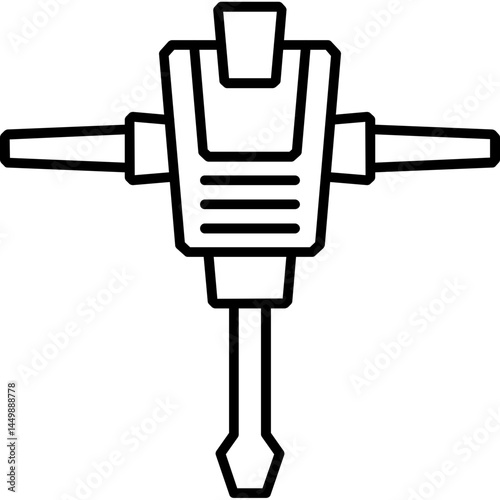 Demolition Hammer Icon