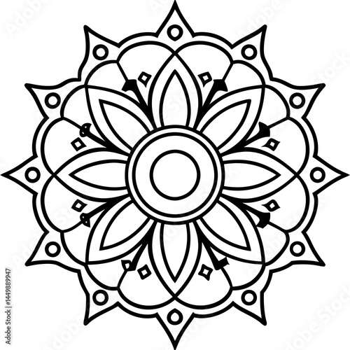 decorative mandala design