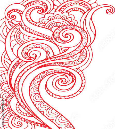 Wallpaper Mural Beautiful flower art and mandala vector design Torontodigital.ca
