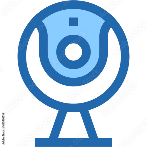 Vector Icon cam, video, video call, web camera, webcam
