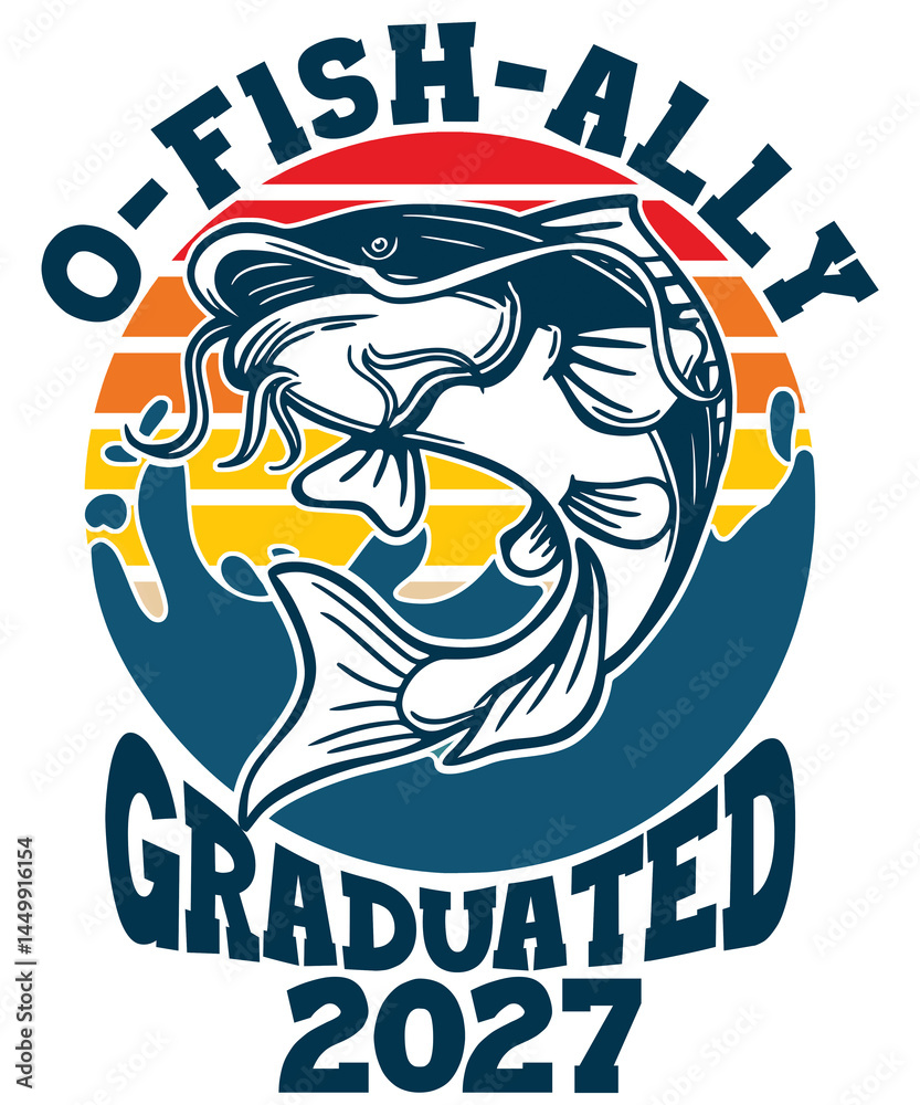 Fototapeta premium O-Fish-Ally Graduated