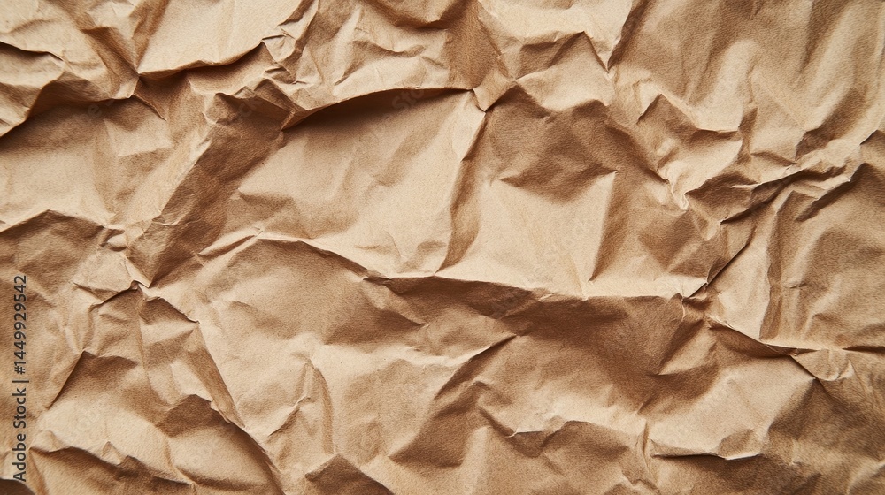 crumpled brown paper texture background crumpled brown paper texture background