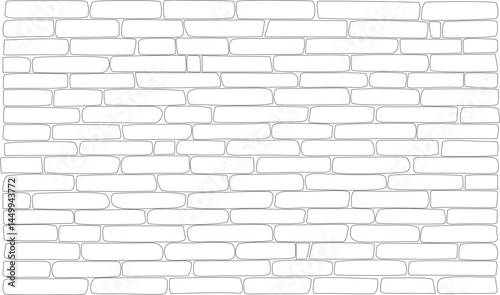 Seamless Brick Wall and Stone