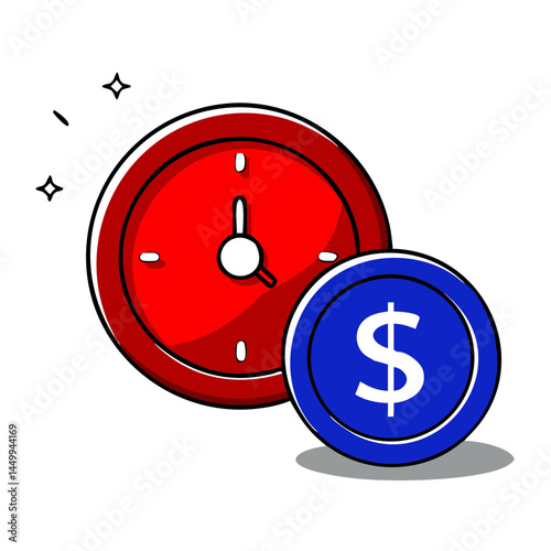 Business strategy, Business icons set