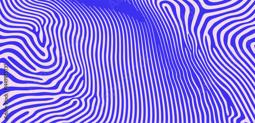 49sdf34i0Blue wavy stripes twist and rotate throughout the composition, creating an optical illusion effect. Abstract modern vector illustration ideal for stylish decorative use.