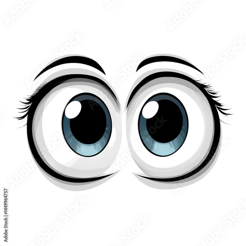 laughing emoji, white background, transparent png - Cartoon eyes clip art, transparent background 