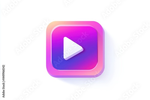 Free Download A minimalistic icon representing a video player, displaying simple design elements. - GFXLoad