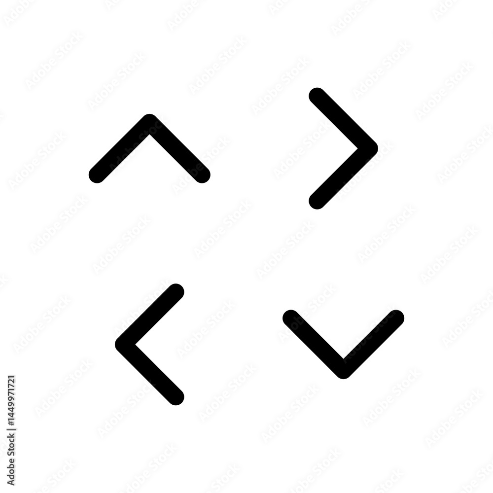 four way arrow icon four way arrow icon