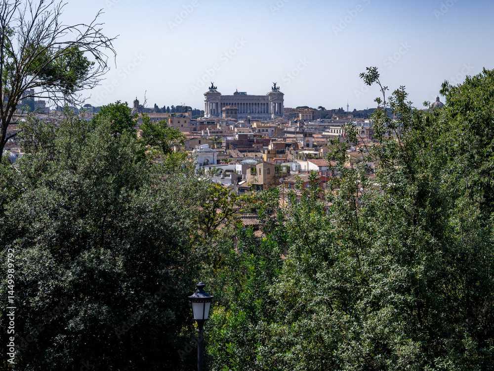 Fototapeta premium View of the Altar of the Fatherland in Rome