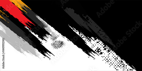 Abstract halftone wave dots background. Futuristic twisted grunge pattern, dots, circles. Vector modern optical pop art texture for posters, business cards and