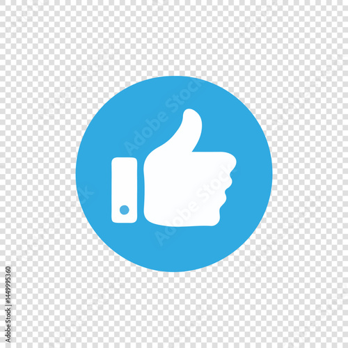 thumb up icon vector