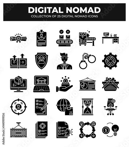 Digital Nomad Icons: Ultimate Guide to Remote Work and Online Business