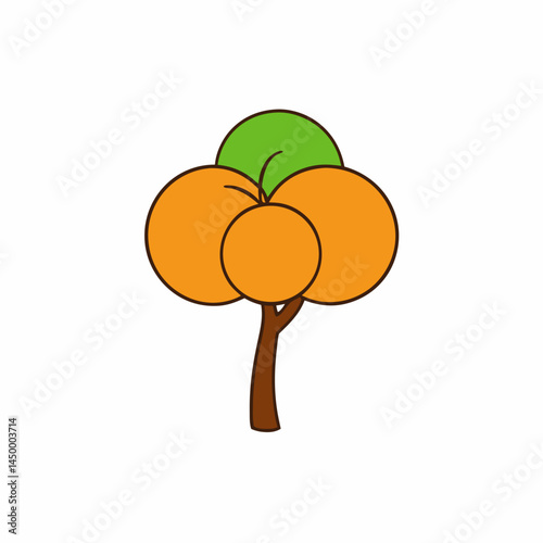 orange fruit tree