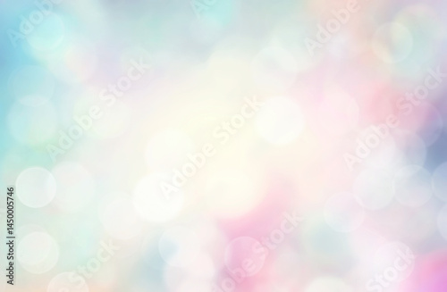 Abstract colorful bokeh background, pink holiday wallpaper