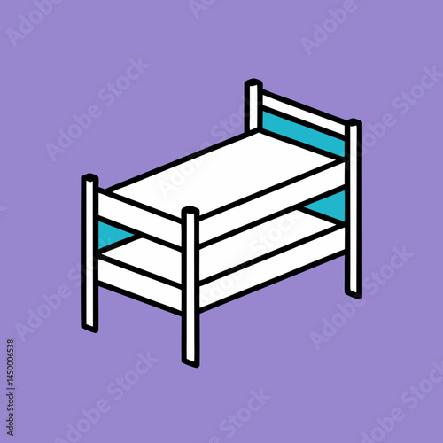 3d render of a chair