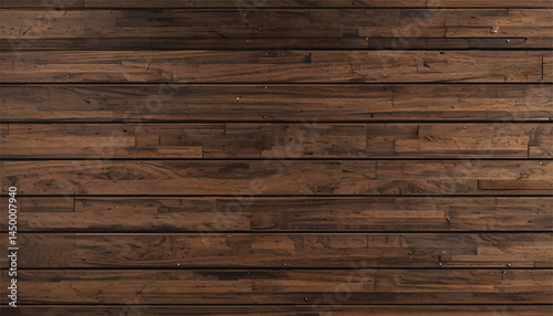 Wooden wall. Wood texture. Wall panel made of boards. Wood background.