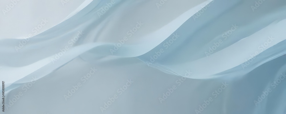 Fototapeta premium Subtle swirls of pale blue, soft gradient texture , colors, calm, shades