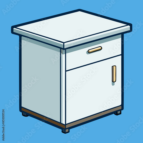 vector illustration of a trash can
