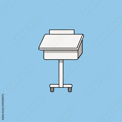 blank street sign