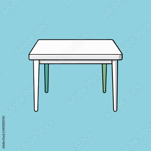 wooden table and chair