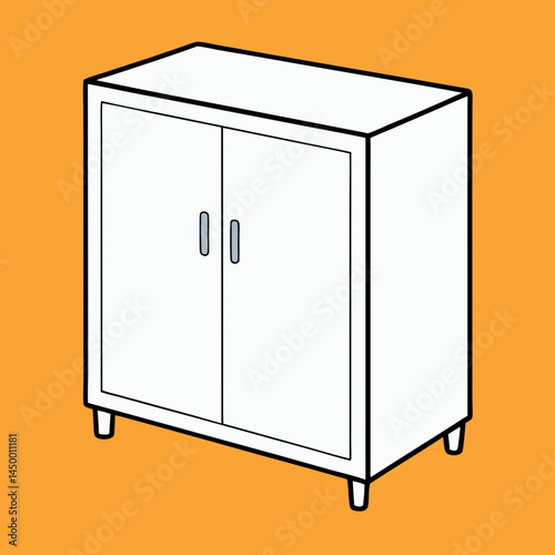 illustration of a refrigerator