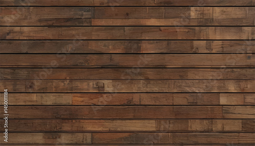 Wooden wall. Wood texture. Wall panel made of boards. Wood background.
