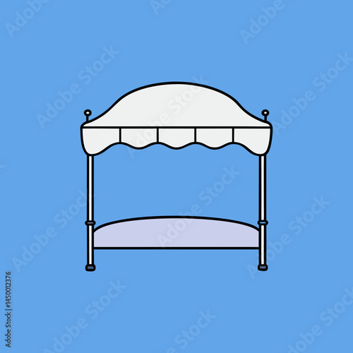two chairs on a white background