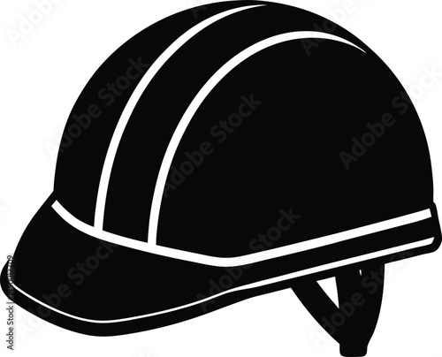 safety helmet on white background