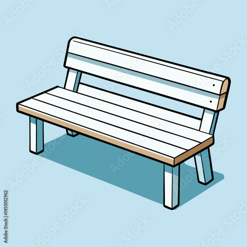 bench in the park , garden-bench