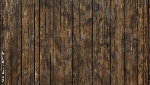 Wooden wall. Wood texture. Wall panel made of boards. Wood background.