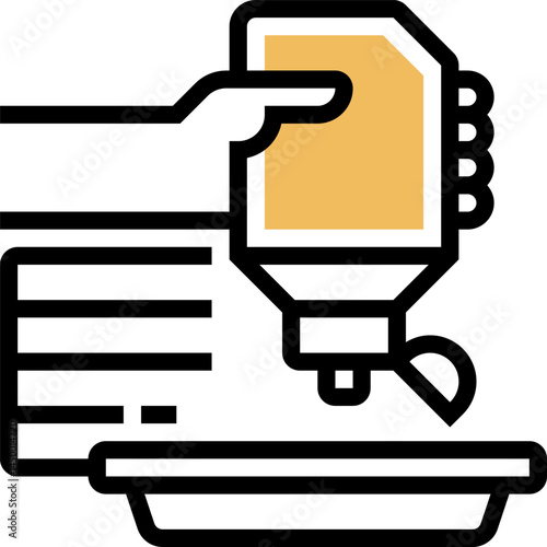 dishwashing (2) illustration on a white background 