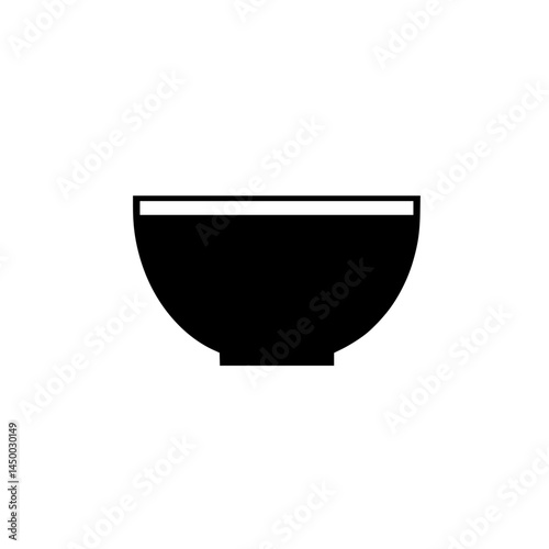 Bowl design with simple shape for various food presentations in modern kitchens