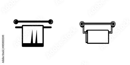 Unique towel and paper holder designs showcasing functionality and simplicity for modern bathrooms