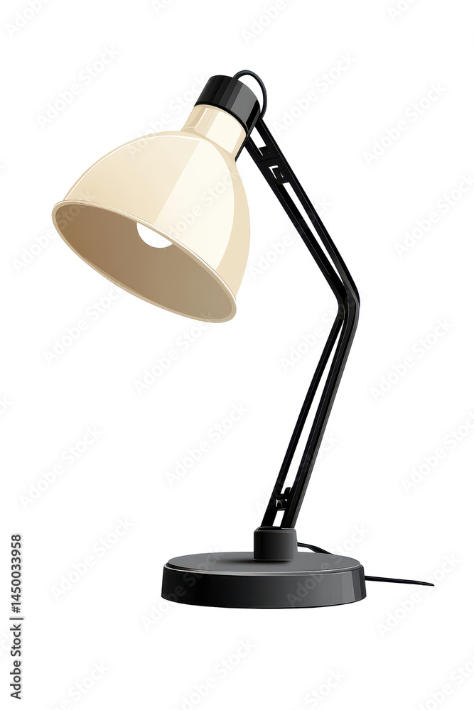 Isolated Classic Desk Lamp Isolated Classic Desk Lamp
