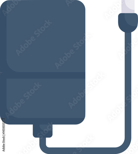 hard disk illustration on a white background    