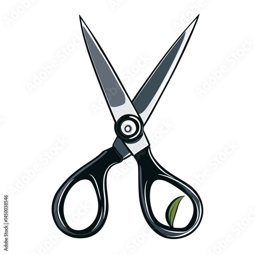 Simple gardening shears icon sheet on white background  -  