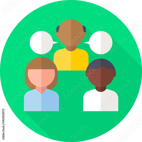 intermediary illustration on a white background    