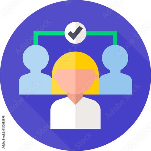 intermediary illustration on a white background     