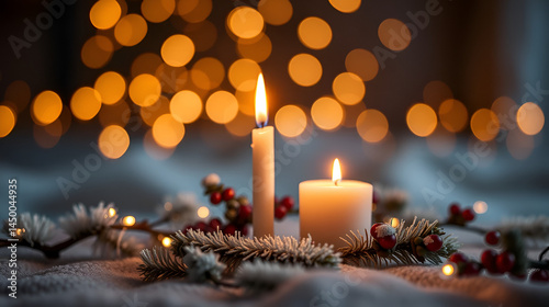 candela, natale, sfondo, meditazione, atmosfera, relax