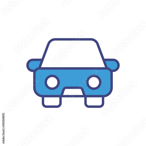 Car icon vector stock illustration