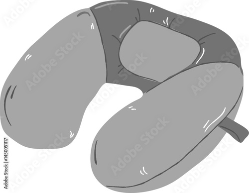 Travel pillow. Campaigning pillow. Outdoor pillow