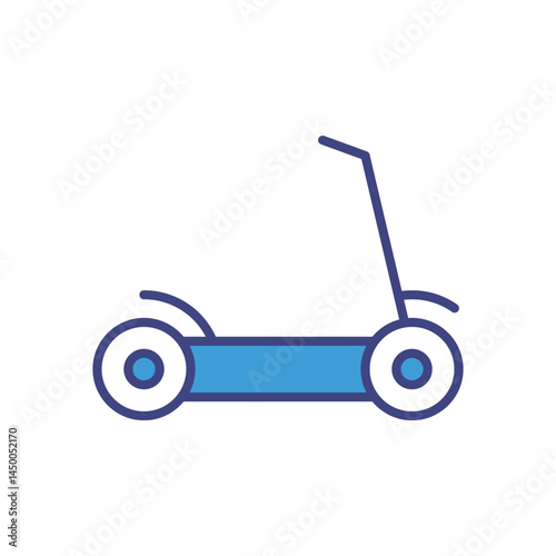 Scooter Electric icon vector stock illustration