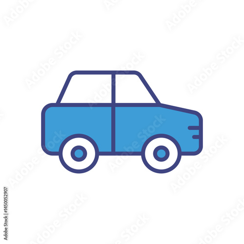 Car icon vector stock illustration